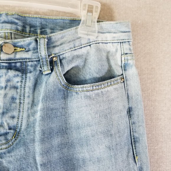 MNMI Light Wash Athletic Skinny Jeans - Picture 6 of 10